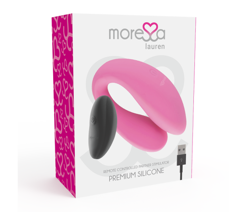 MORESSA - LAUREN REMOTE CONTROL STIMULATOR FOR COUPLES
