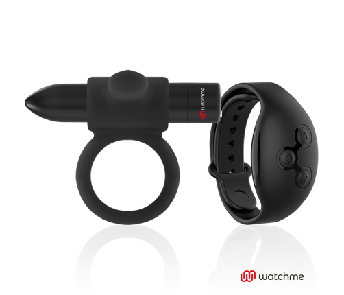 BLACK&SILVER - CAMERON REMOTE CONTROL COCKRING WATCHME