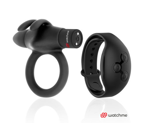 BLACK&SILVER - AGRON REMOTE CONTROL COCKRING WATCHME