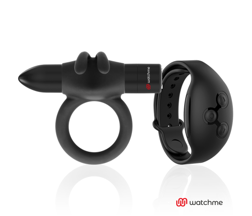 BLACK&SILVER - AGRON REMOTE CONTROL COCKRING WATCHME