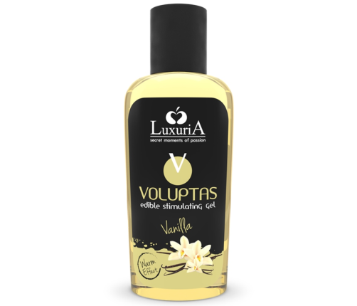 INTIMATELINE LUXURIA - VOLUPTAS EDIBLE MASSAGE GEL WARMING EFFECT - VANILLA 100 ML