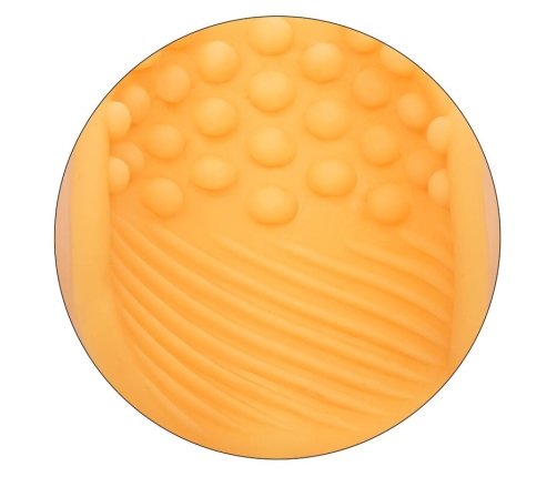 CALEXOTICS - BEADED GRIP MASTURBATOR ORANGE