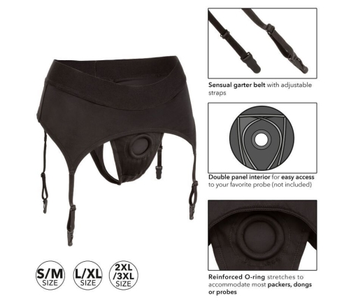 CALEXOTICS - BOUNDLESS ARNÉS TANGA CON LIGUERO S/M