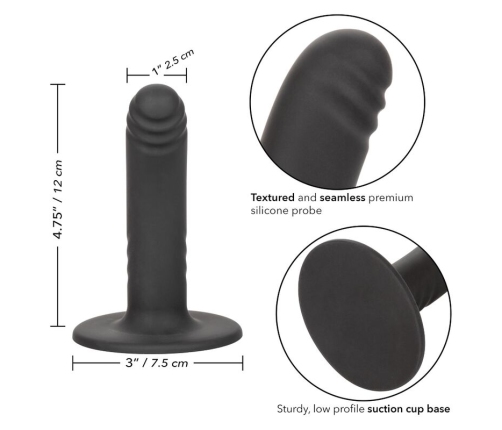 CALEXOTICS - BOUNDLESS DILDO 12 CM COMPATIBLE WITH HARNESS
