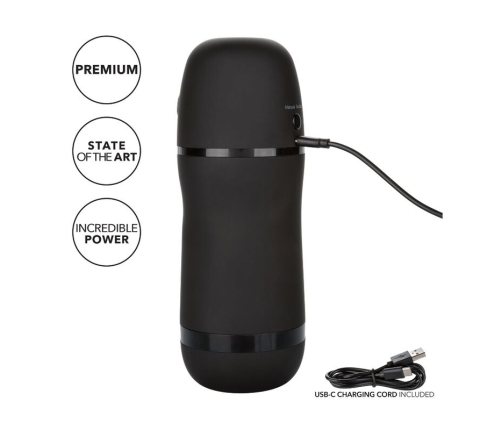 CALEXOTICS - OPTIMUM POWER VIBRATING SUCTION MASTURBATOR