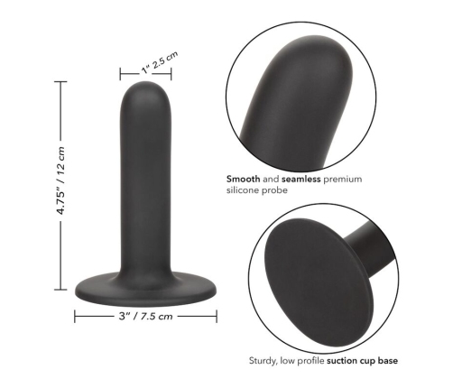 CALEXOTICS - BOUNDLESS DILDO LISO 12 CM COMPATIBLE CON ARNÉS