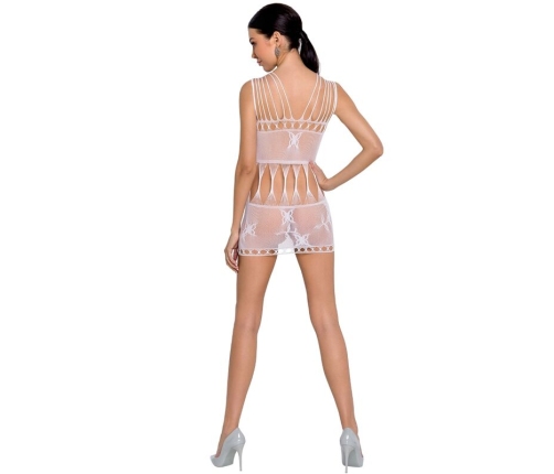 PASSION - WOMAN BS090 WHITE BODYSTOCKING ONE SIZE