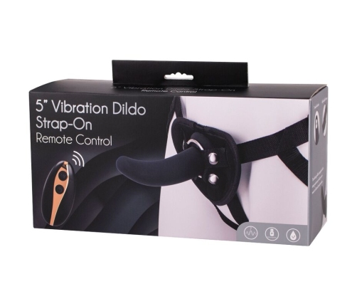 SEVEN CREATIONS - STRAP ON HARNESS WITH DILDO 125 CM