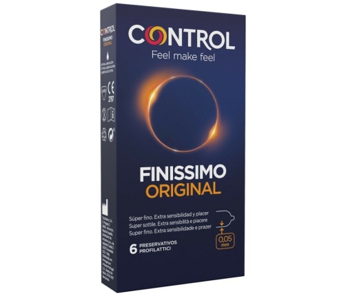 CONTROL - FINISSIMO ORIGINAL 6 UNITS