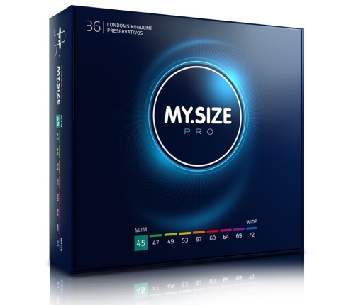 MY SIZE - PRO CONDOMS 45 MM 36 UNITS