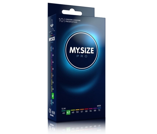 MY SIZE - PRO CONDOMS 47 MM 10 UNITS