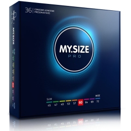 MY SIZE - PRO CONDOMS 60 MM 36 UNITS MY SIZE - PRO CONDOMS 60 MM 36 UNITS