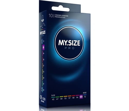 MY SIZE - PRO CONDOMS 69 MM 10 UNITS