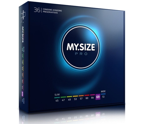 MY SIZE - PRO CONDOMS 69 MM 36 UNITS