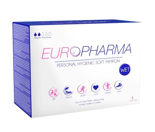 EUROPHARMA - ACTION TAMPONS 6 UNITS