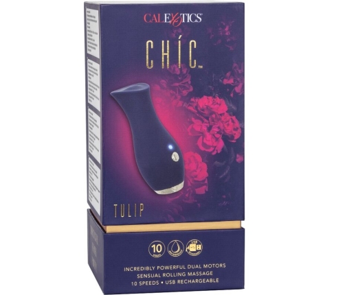 CALEXOTICS - CHIC TULIP MASAJEADOR - AZUL