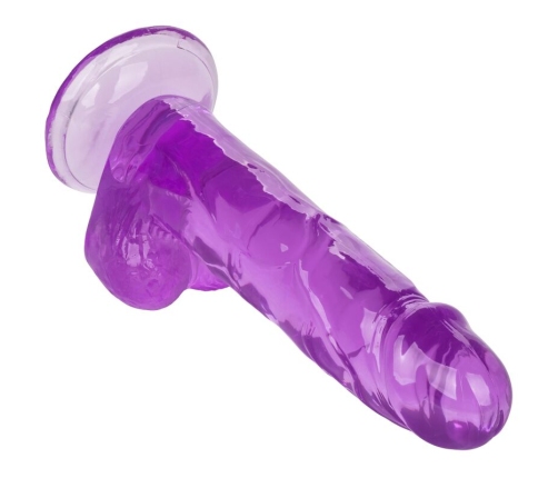 CALEXOTICS - SIZE QUEEN DILDO PURPLE 15.3 CM
