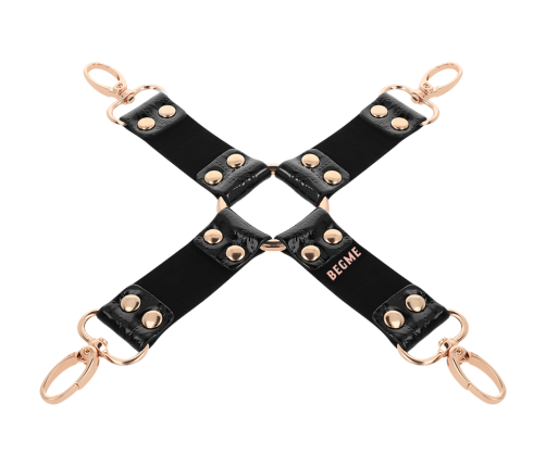 BEGME - BLACK EDITION VEGAN LEATHER HOG TIE