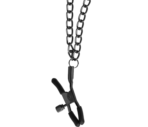 BEGME - RED EDITION COLLAR WITH NIPPLE CLAMPS WITH NEOPRENE LINING