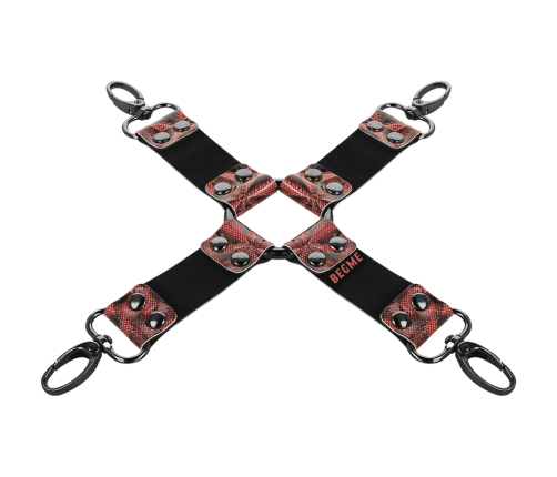 BEGME - RED EDITION PREMIUM VEGAN LEATHER HOG TIE