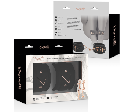 COQUETTE CHIC DESIRE - FANTASY ANKLE CUFFS WITH NEOPRENE LINING