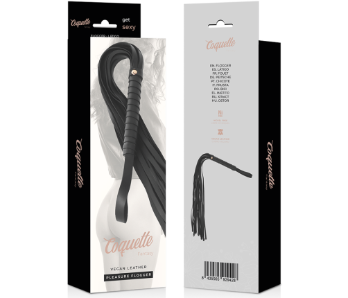 COQUETTE CHIC DESIRE - FANTASY VEGAN LEATHER FLOGGER