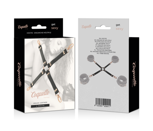 COQUETTE CHIC DESIRE - FANTASY VEGAN LEATHER HOG TIE