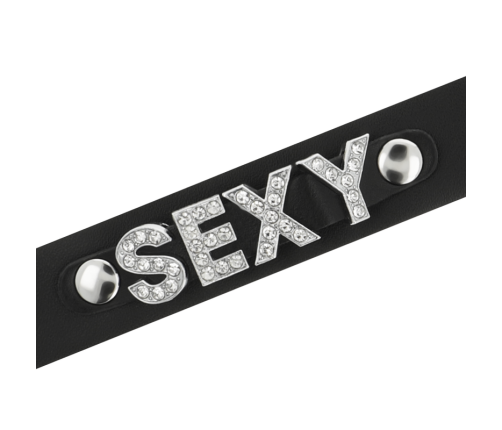 COQUETTE CHIC DESIRE - SEXY VEGAN LEATHER CHOKER