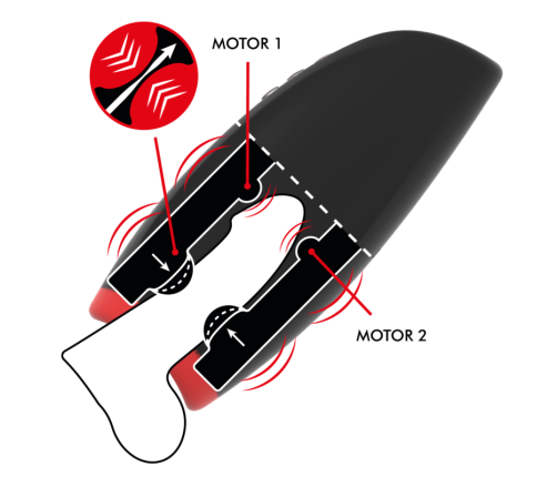 JAMYJOB - NOVAX MASTURBADOR CON VIBRACIÓN Y COMPRESIÓN