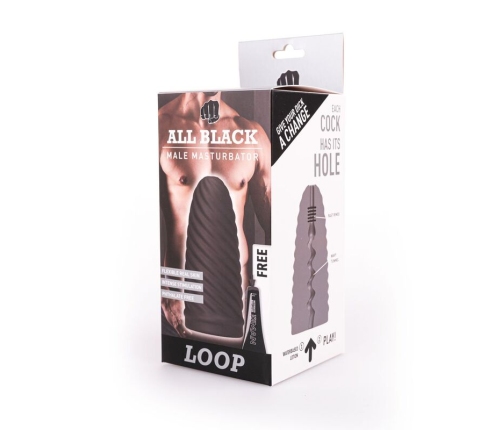 ALL BLACK - MASTURBATOR LOOP MODEL 1