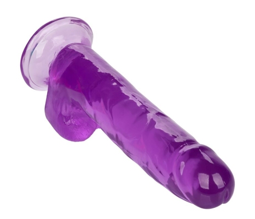 CALEXOTICS - SIZE QUEEN DILDO PURPLE 20.3 CM