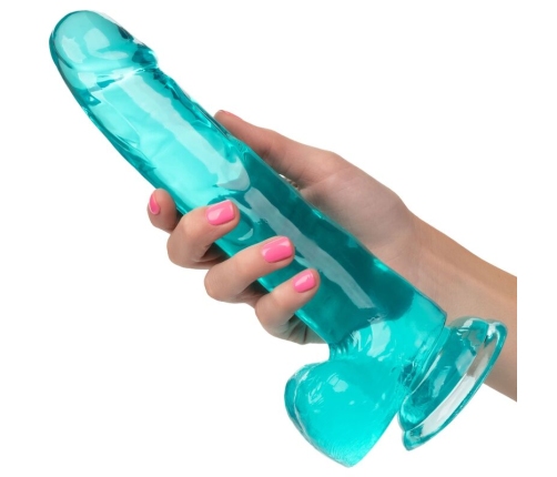 CALEXOTICS - SIZE QUEEN DILDO BLUE 20.3 CM