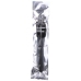 ALL BLACK - MEGA RIPPLE SHOWER ANAL SILICONE 28.5 CM
