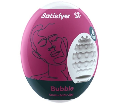 SATISFYER - BUBBLE HUEVO MASTURBADOR