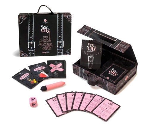 SECRETPLAY - SEX IN THE CITY TRAVEL KIT (ES/EN/DE/FR/NL/PT)