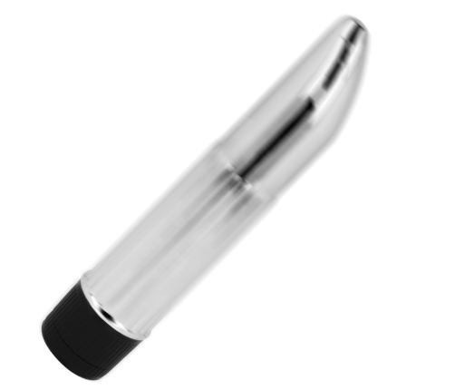 OHMAMA - MINI VIBRATOR SILVER 13.5 CM