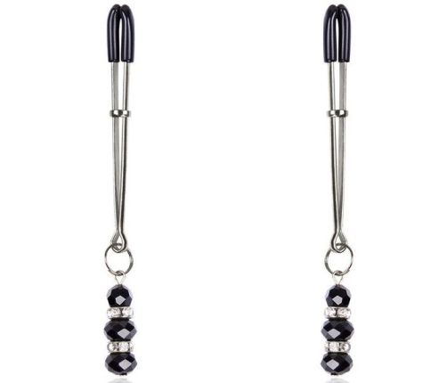 OHMAMA FETISH - NIPPLE Clamps WITH CRYSTAL STONES