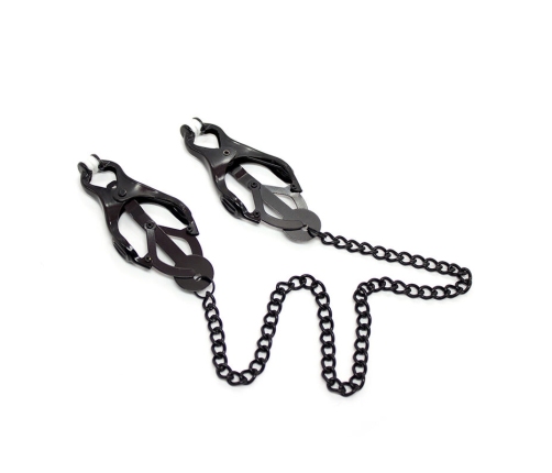 OHMAMA FETISH - PINZAS PEZONES JAPONEAS CON CADENA NEGRA