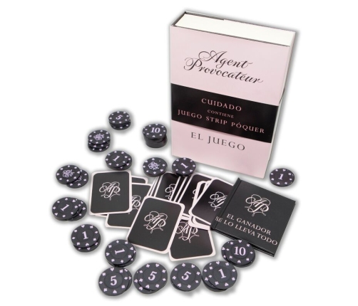 DIABLO PICANTE - GAME STRIP POKER TOKENS AND CARDS
