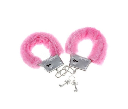 DIABLO PICANTE - PLEASURE FURRY HANDCUFFS PINK