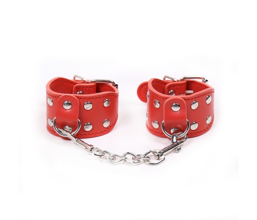 OHMAMA FETISH - ADJUSTABLE HANDCUFFS WITH METAL CHAIN