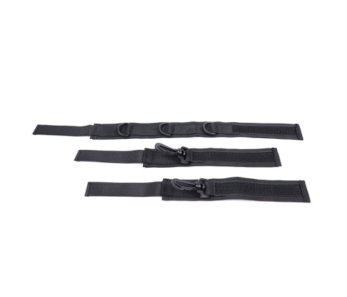 OHMAMA FETISH - NYLON HANDCUFFS AND COLLAR