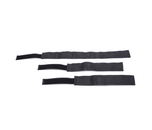 OHMAMA FETISH - NYLON HANDCUFFS AND COLLAR