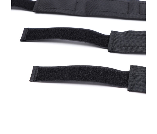 OHMAMA FETISH - NYLON HANDCUFFS AND COLLAR