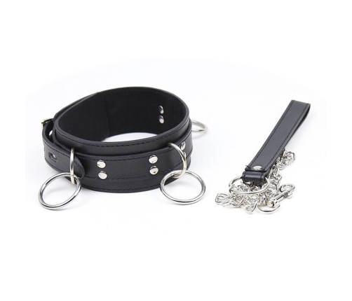 OHMAMA FETISH - SUBMISSION NECKLACE WITH 3 RINGS