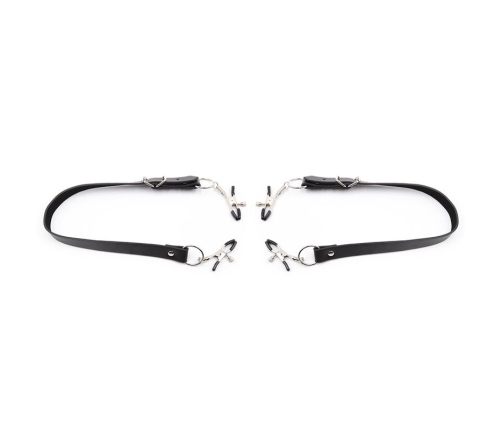 OHMAMA FETISH - CLITORIS CLAMPS WITH LEG STRAPS