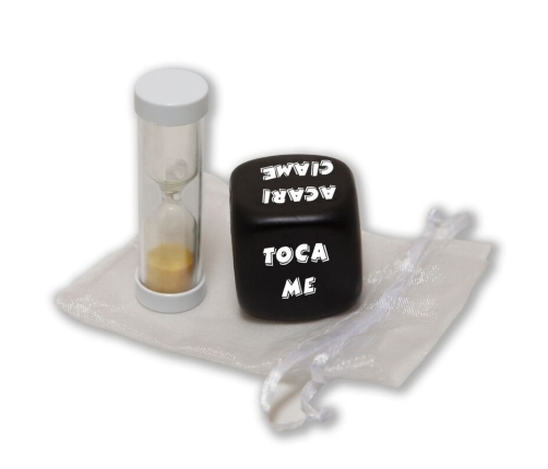 DIABLO PICANTE - DICE GAME OF ACTION WITH HOURGLASS