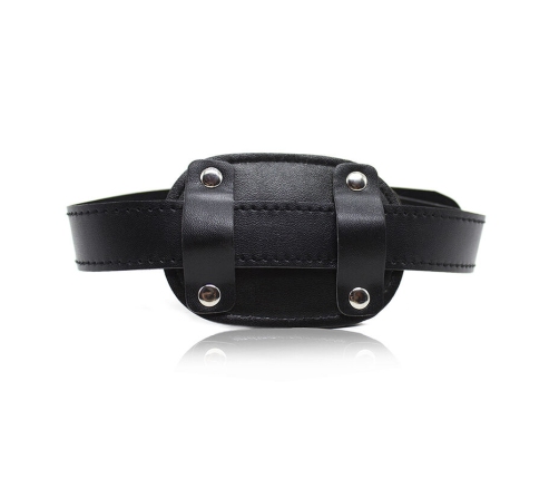 OHMAMA FETISH - TPE PENIS GAG WITH PADLOCK L