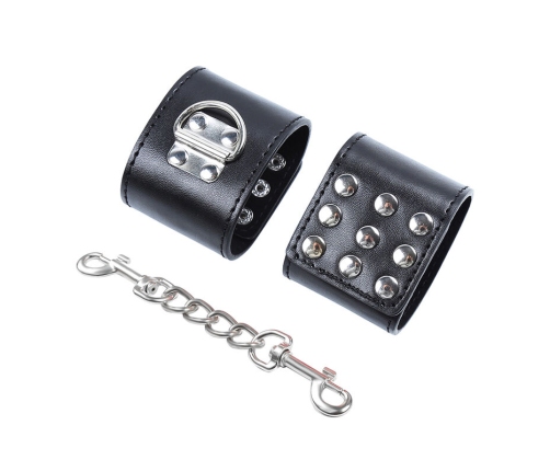 OHMAMA FETISH - WRIST RESTRAINTS SNAP FASTEN METAL