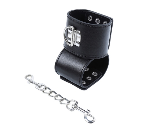 OHMAMA FETISH - WRIST RESTRAINTS SNAP FASTEN METAL